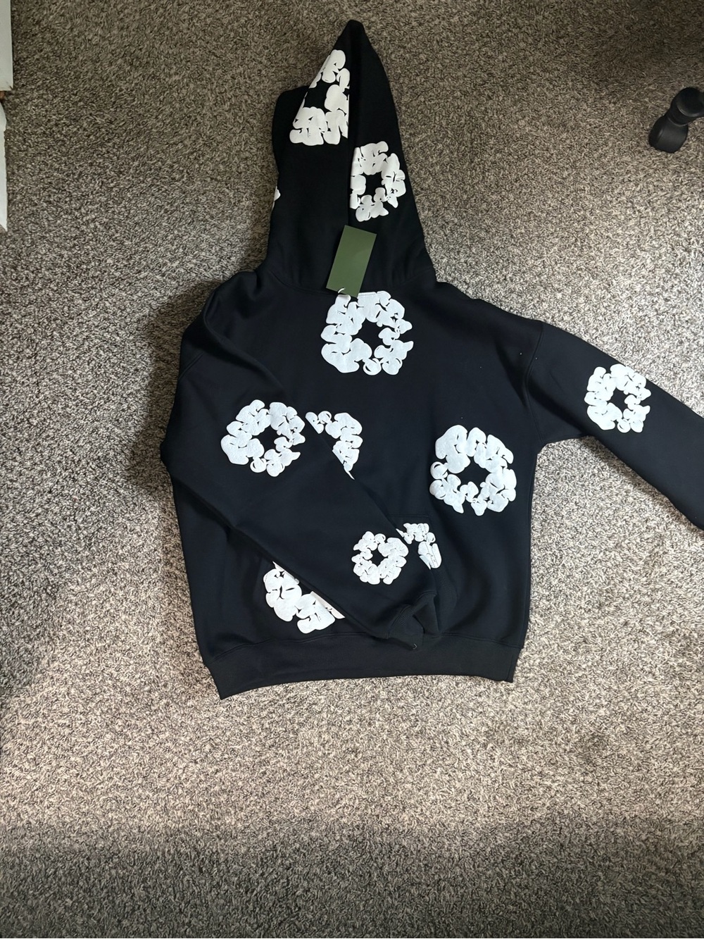 Black Denim tears hoodie